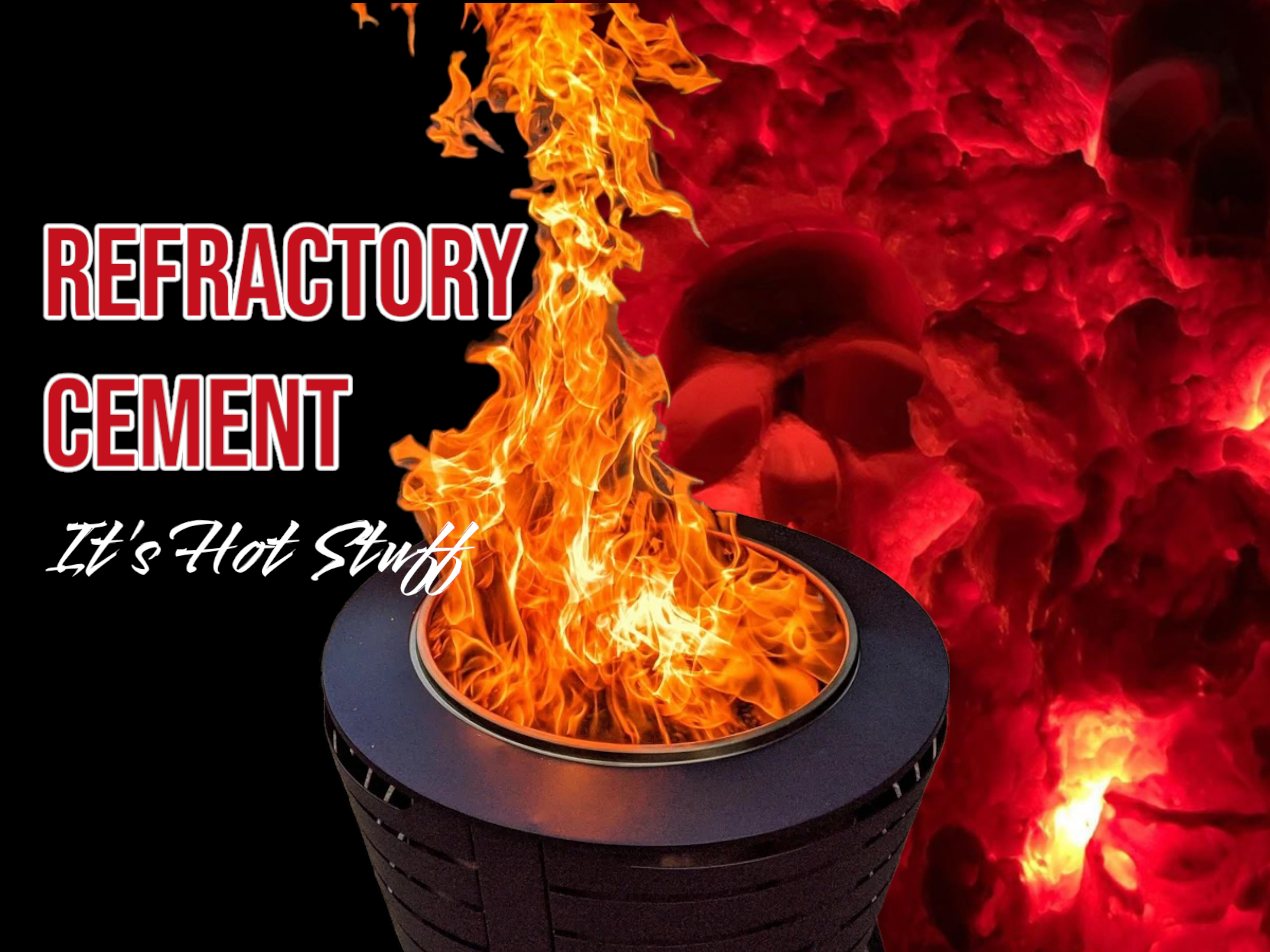 Castable Refractory Cement In a Pail - Construction Materials Needed to  Build a BrickWood - BrickWood Ovens