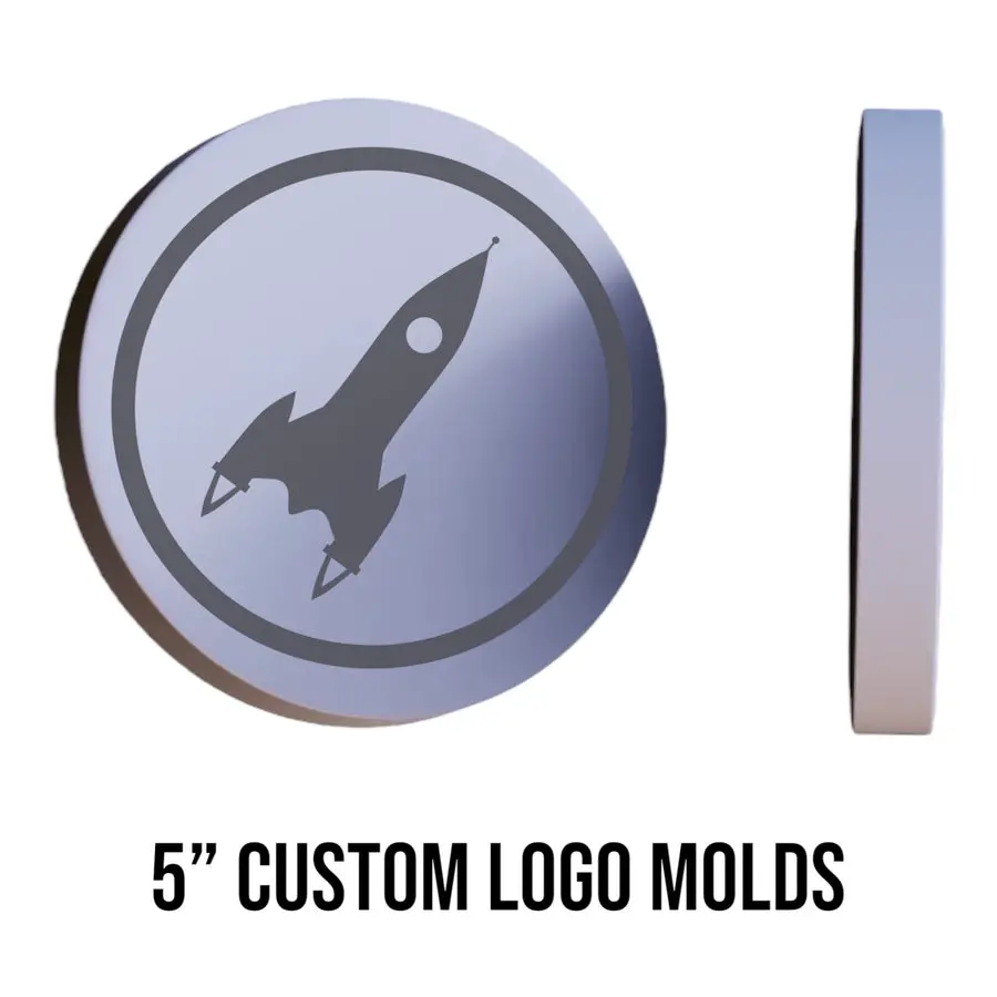5” Custom Logo Molds