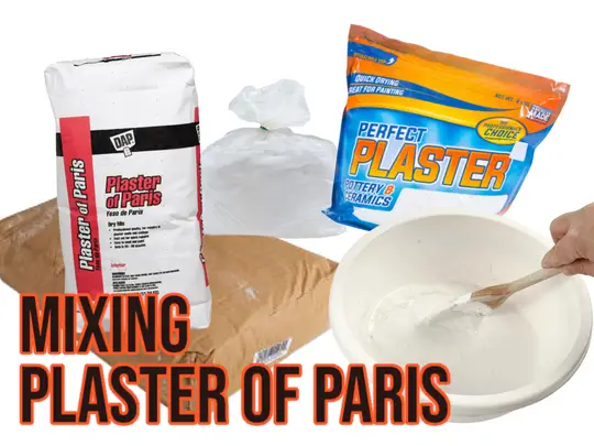 Mixing Plaster of Paris for Casting in Molds