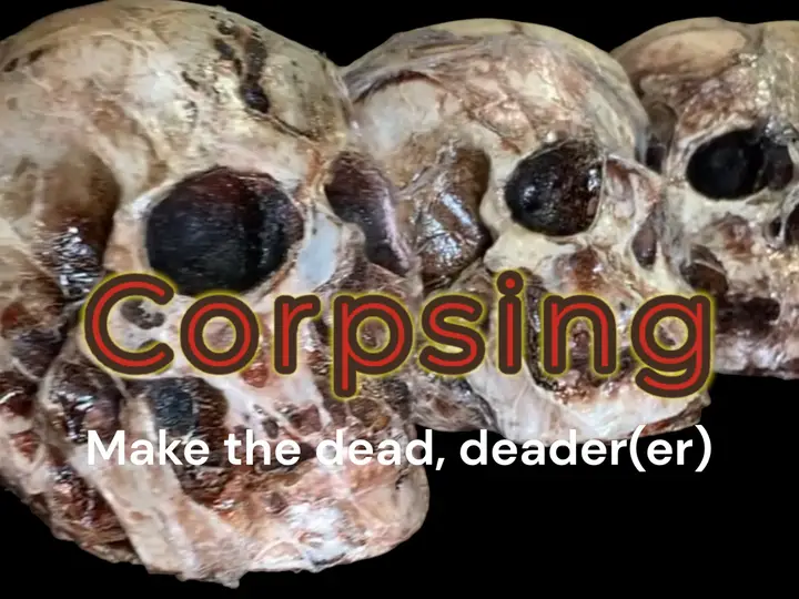 How to Corpse A Skull or Prop For Your Halloween Haunt