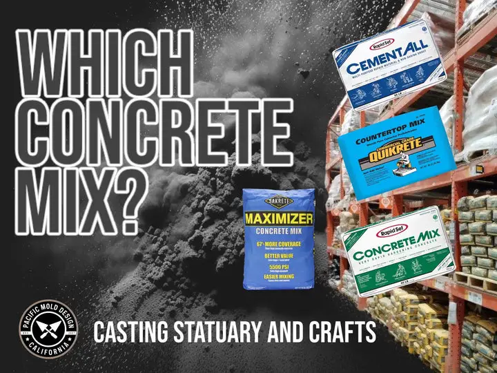 Which Concrete Mix is Best for Statuary and Mold Casting Pacific Mold Design
