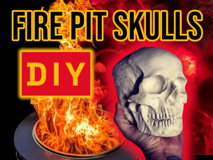 Make Fire Pit Skulls | Refractory Cement
