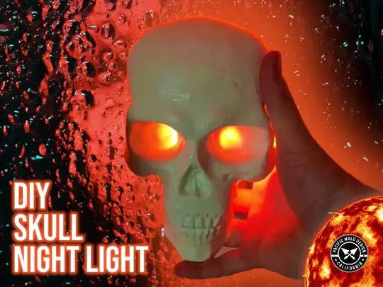 Skull Night Light DIY Tutorial