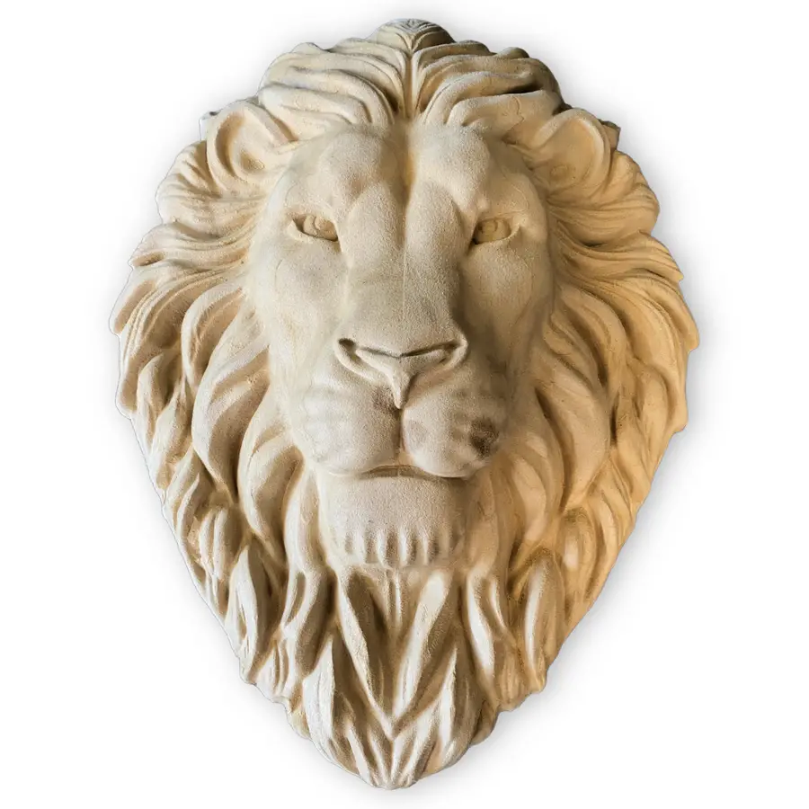 Large Lions Head