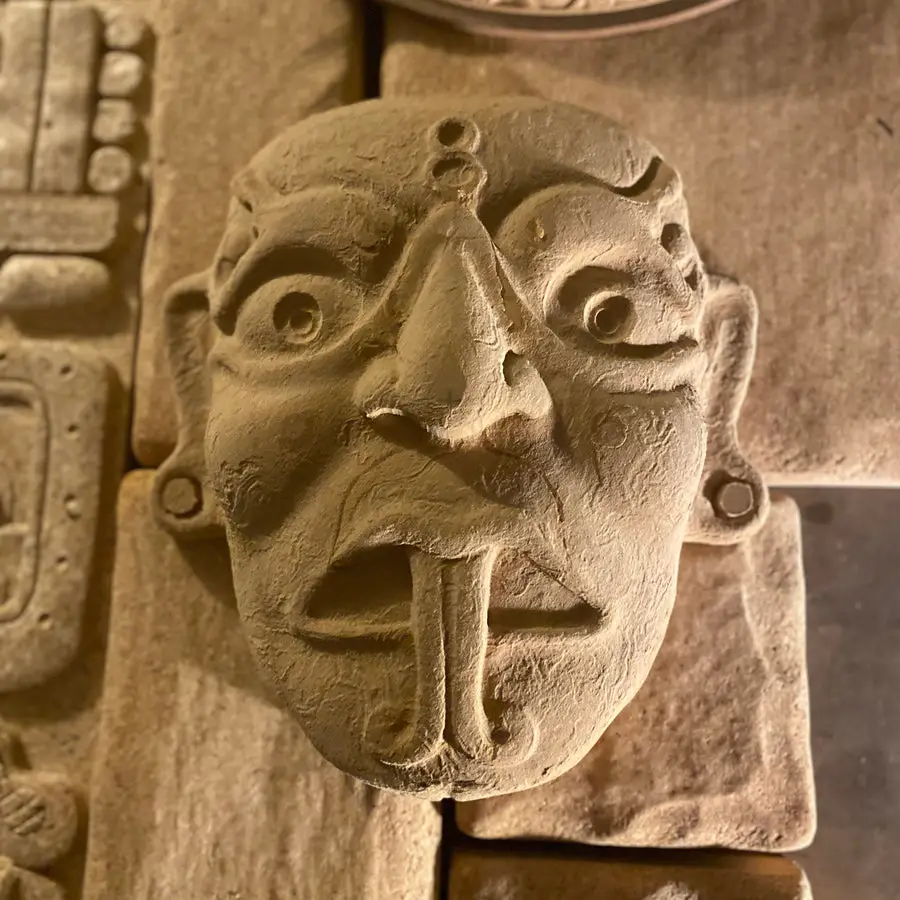 Mayan Serpent Head