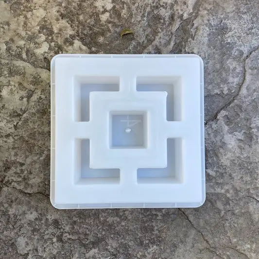 cube breeze block mold. 11 15/16" by 2 3/4"